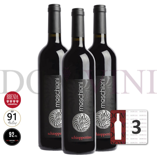 Moschioni 'Schioppettino' Friuli Colli Orientali Riserva DOC 2013 - 3er Weinpaket