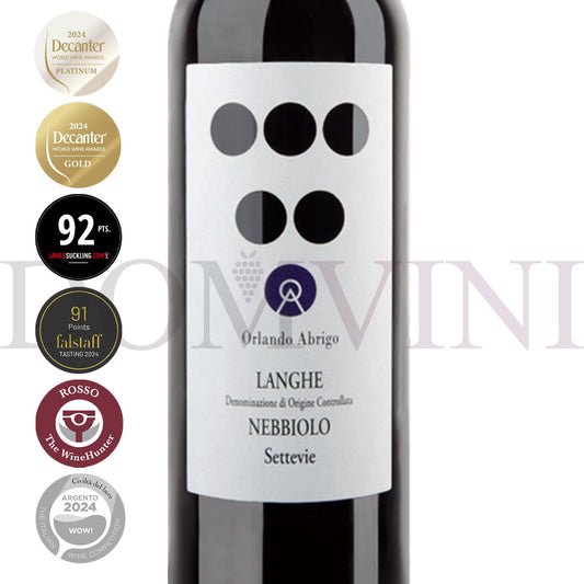 ORLANDO ABRIGO Langhe Nebbiolo "Settevie" 2021 DOC