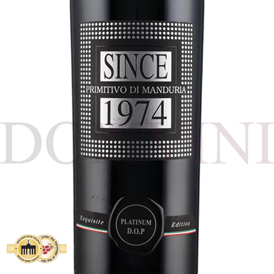 Tenute Eméra - Primitivo di Manduria DOP Platinum Edition “SINCE 1974” 2019 (Limited Edition)