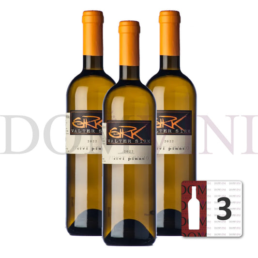 Valter Sirk "Pinot Grigio" BRDA 2022- 3er Weinpaket