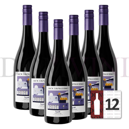 JACK DAPALERMO "Syrah" Terre Sicilia IGP 2024 - OCCIDUO - 12er Weinpaket
