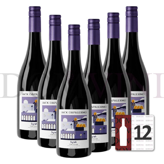 JACK DAPALERMO "Syrah" Terre Sicilia IGP 2024 - OCCIDUO - 12er Weinpaket