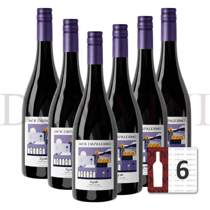 JACK DAPALERMO "Syrah" Terre Sicilia IGP 2024 - OCCIDUO - 6er Weinpaket