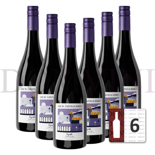 JACK DAPALERMO "Syrah" Terre Sicilia IGP 2024 - OCCIDUO - 6er Weinpaket