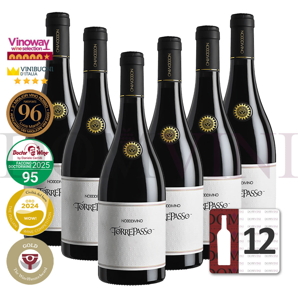 TORREPASSO Montepulciano d’Abruzzo DOC TEATE 2019 - NODODIVINO (12er Weinpaket)