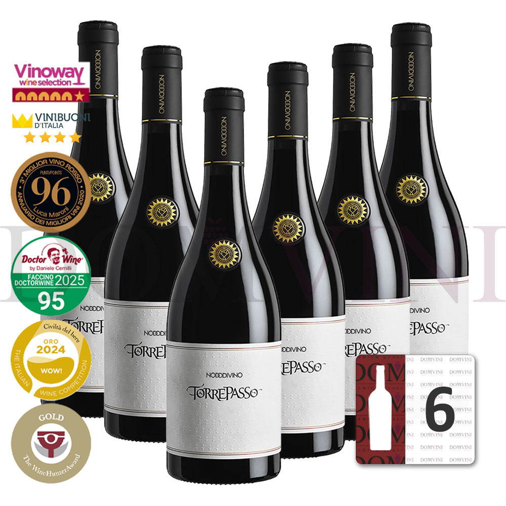 TORREPASSO Montepulciano d’Abruzzo DOC TEATE 2019 - NODODIVINO (6er Weinpaket)
