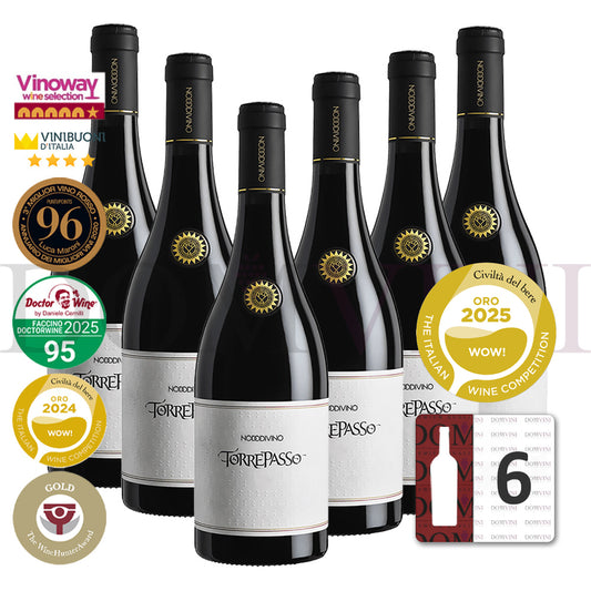 "TORREPASSO" Montepulciano d'Abruzzo DOC Riserva Teate 2019 | NODODIVINO (6er Weinpaket)