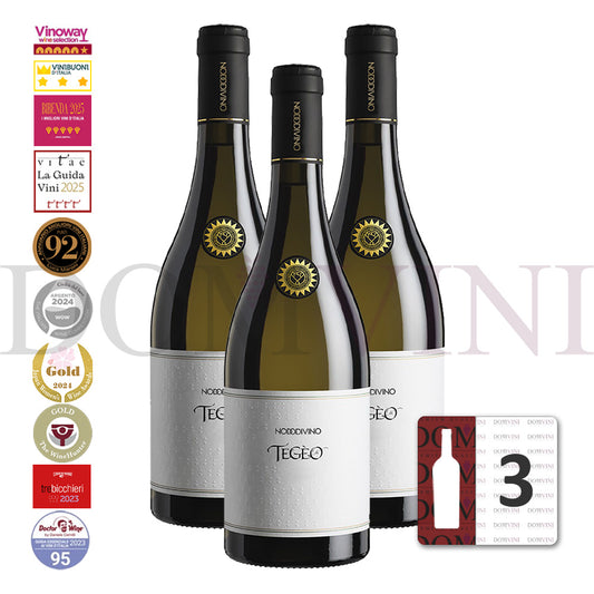 TEGEO Abruzzo DOC Pecorino Superiore 2022 - NODODIVINO (3er Weinpaket)