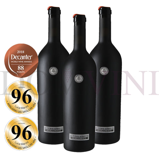 Torreserro Rosso Puglia IGP Passito 2022, TINAZZI - 3er Weinpaket