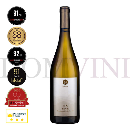 ORLANDO ABRIGO "Trés Plus" Chardonnay Langhe DOC 2021