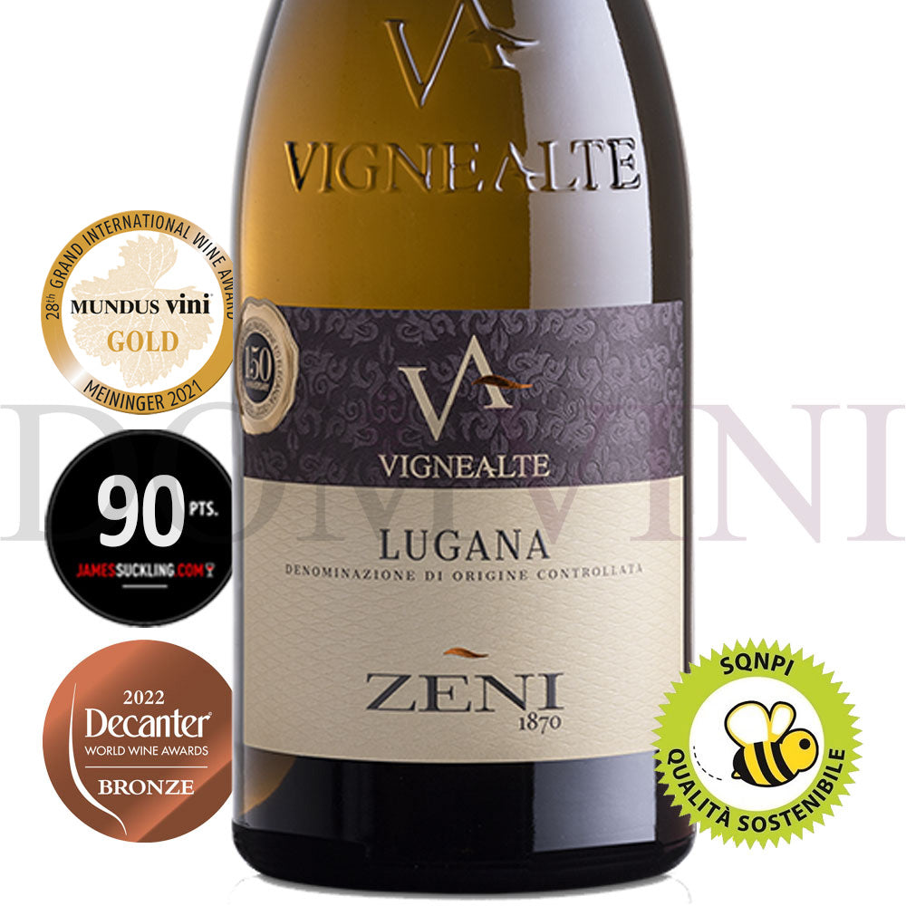 ZENI "Lugana" Vigne Alte DOC 2023 Bio (SQNPI) - 12er Weinpaket